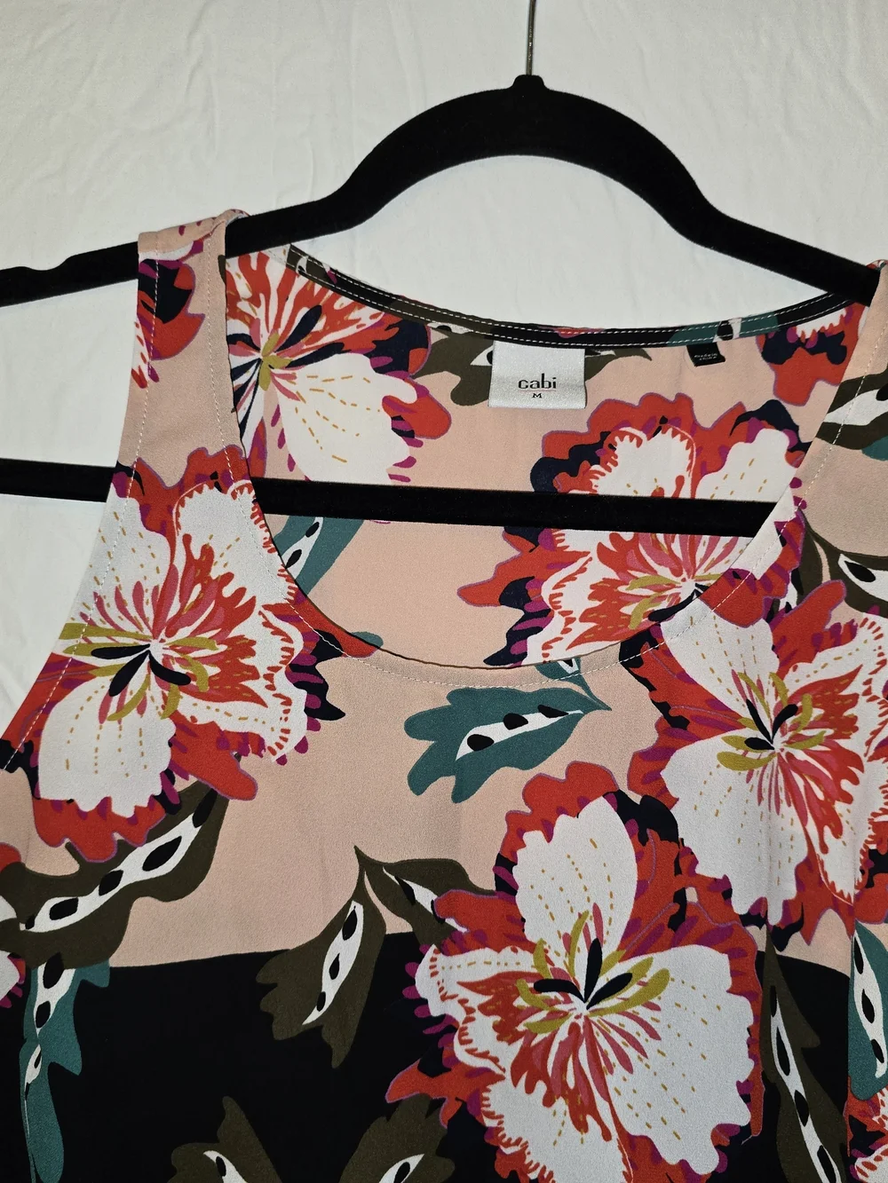 CAbi sleeveless floral